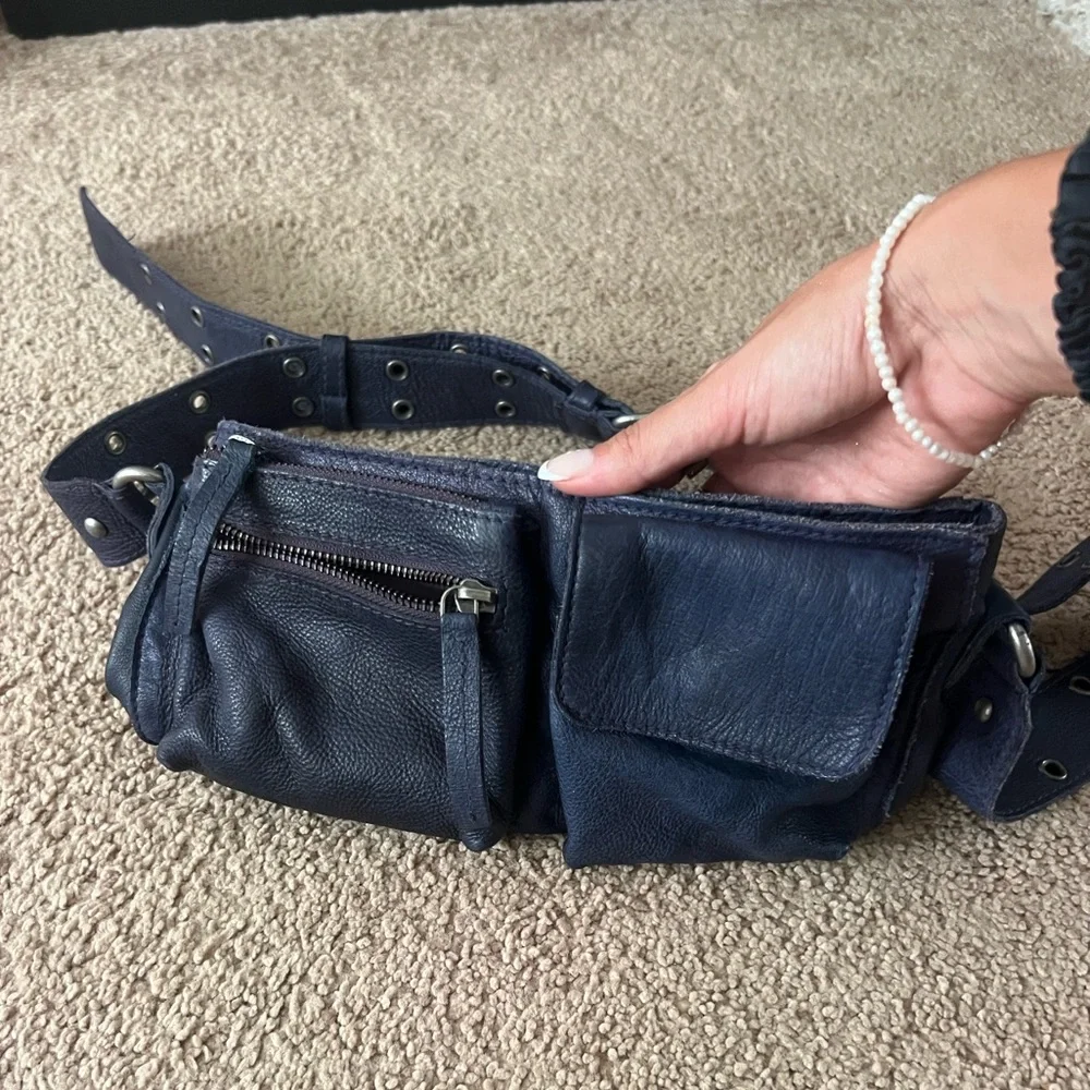 Free People compact navy